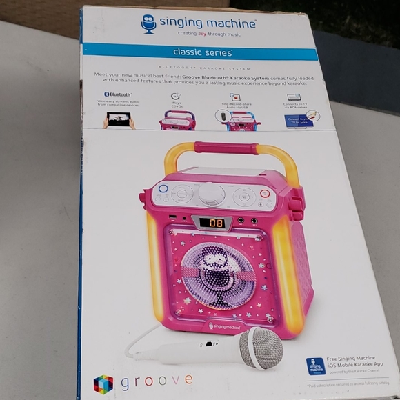 Singing Machine Groove Bluetooth Karaoke System - - Picture 4 of 4